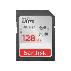 SanDisk 128GB Ultra SDXC UHS-I SD Card, Up to 140MB/s